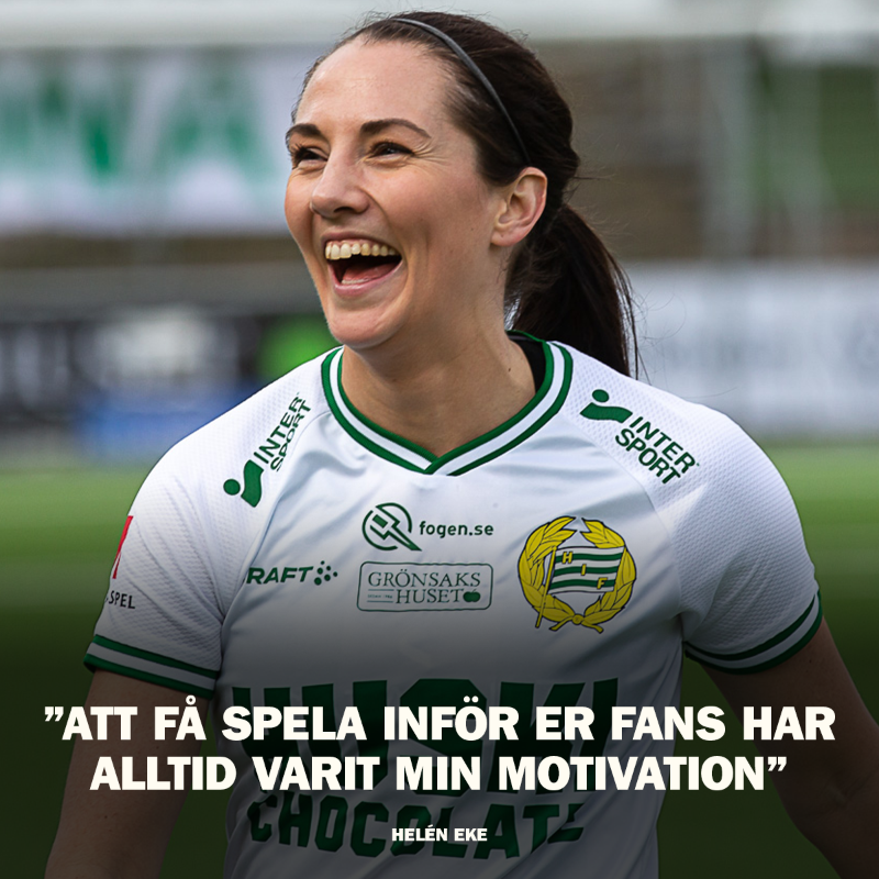 hammarbyfotboll's tweet photo. 💬 "Som många vet så har jag kämpat med en hel del skador, och att få spela inför er fans har alltid varit min motivation"

Läs hela @heleneke15-hälsningen samt kommentar från @hifjohan på https://t.co/TFpDihPyFB.

#Bajen