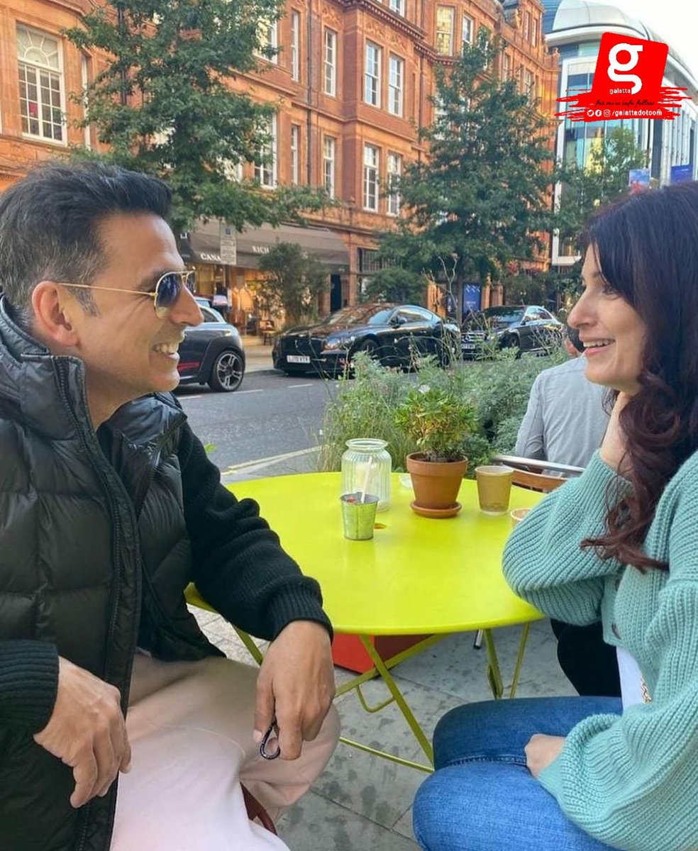 galattadotcom's tweet photo. Cheers to #AkshayKumar and #TwinkleKhanna, who still adore each other and give us all couple goals, on their 21st wedding anniversary🍾🥂🥳💞 

We wish your lives to continue to be filled with nothing more than happiness, joy, and love in the years ahead

#21YearsOfAdventure✨ https://t.co/GAgJKH22Vm