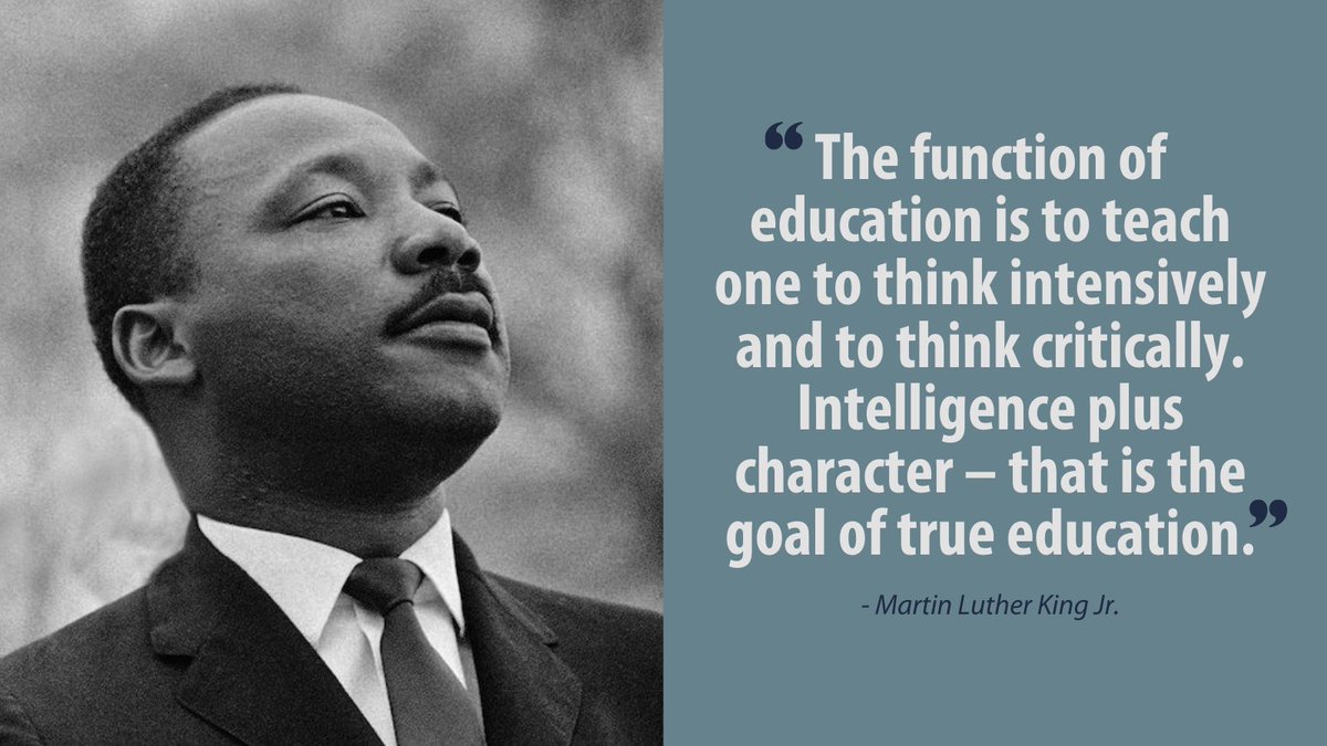 massp's tweet photo. As leaders, educators, and mentors we have an important role to play in creating the world #MLK dreamed of. To spark a passion for learning in our youth, to teach empathy and compassion, to build a better tomorrow. Today is a gift, a reminder - reflect, be inspired, take action. https://t.co/8kxKpG9mS2