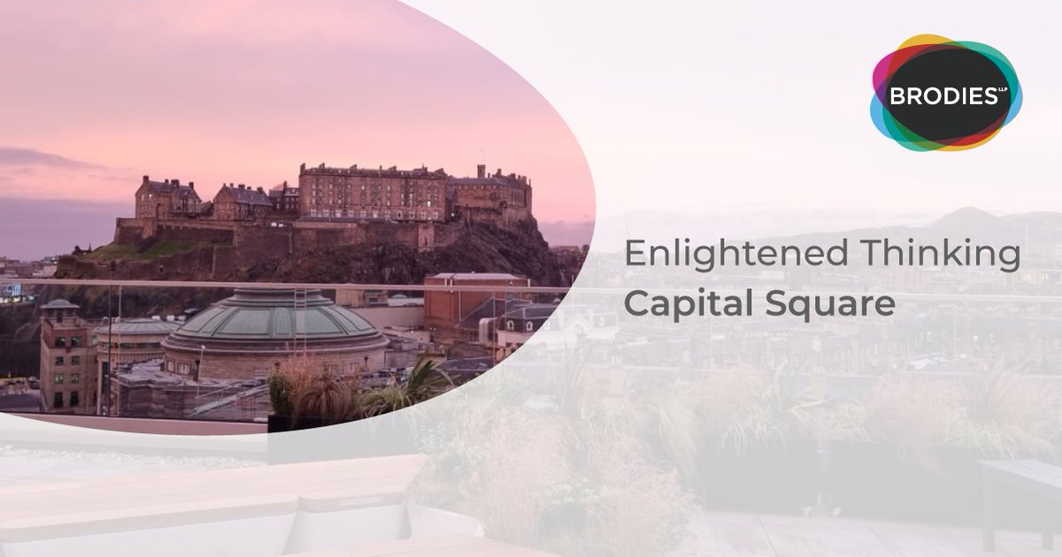 BrodiesLLP's tweet image. Today we move into our new #Edinburgh office at Capital Square - a new chapter in our growth and commitment to an enlightened way of working together with our clients. brodi.es/3rjzmVm #EnlightenedThinking #CapitalSquare