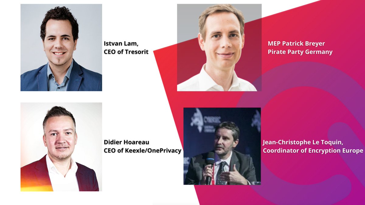 Covid VS Privacy - join our event to hear from Didier Hoareau, CEO of <a href="/OnePrivacy/">OnePrivacy</a> S.A. and winner of the European Innovation Council and SMEs Executive Agency (<a href="/EU_EISMEA/">EISMEA</a>) #EUVSVirus #OpenSource #DataPrivacy 

landing.mailerlite.com/webforms/landi…