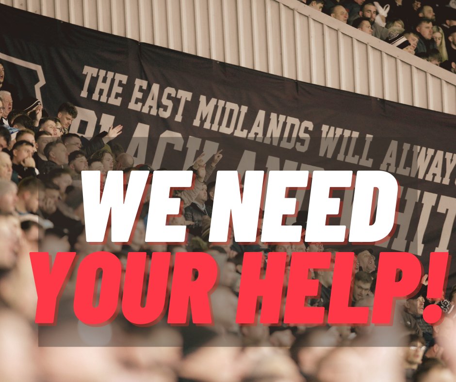 Derby County fans - do you want to help us send the EFL and administrators a powerful message? - all we need is 60 seconds of your time. Send us a direct message and we will explain everything.#dcfc #rams #SaveDerby
