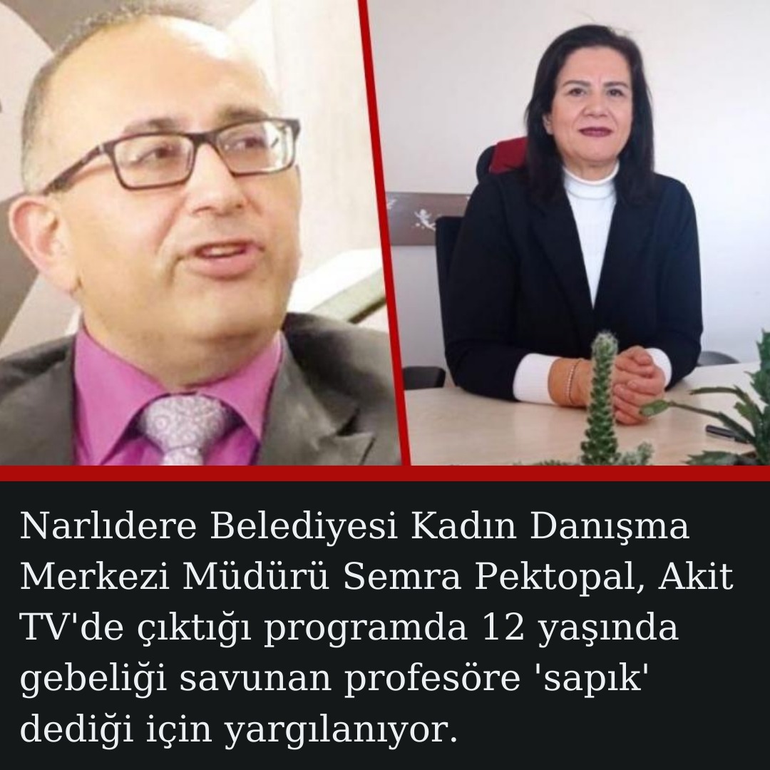 12 yaşında hamileliği savunan profesöre 'sapık' dediği için yargılanıyor
haber.sol.org.tr/haber/12-yasin…