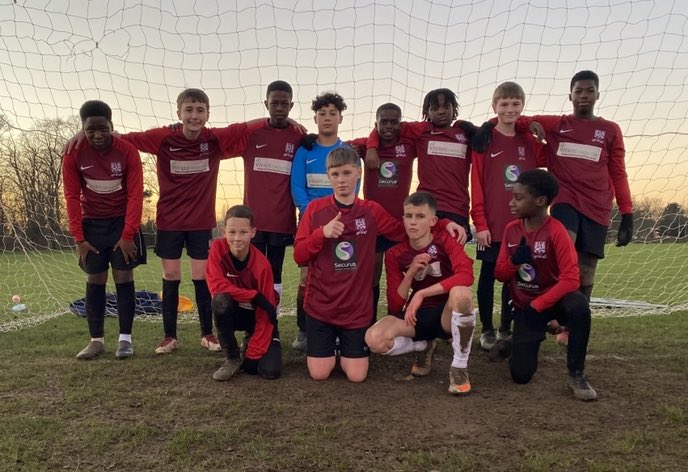 Yr 8 boys football team won their 1st round county cup match, coming from 1-0 down to win 2-1 in a closely fought match v Ditton Park. #nihilnisideo <a href="/bhfcs/">Blessed Hugh Faringdon Catholic School</a>
