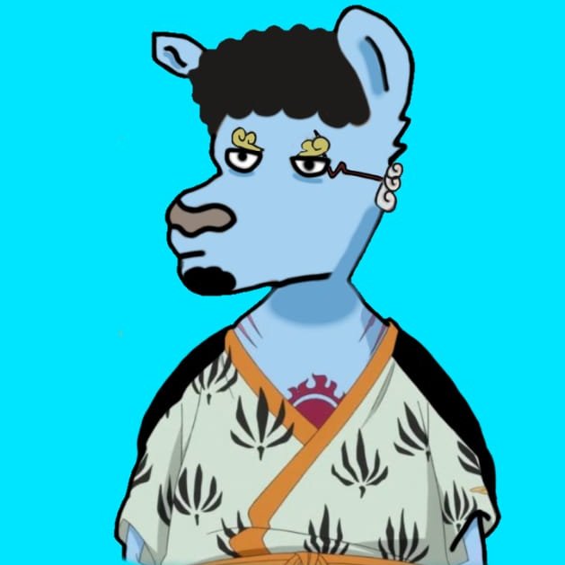 instagram.com/dogs_town__/ opensea.io/Dogs_Town This artwork is dedicated to the fans: (One Piece) Jinbe