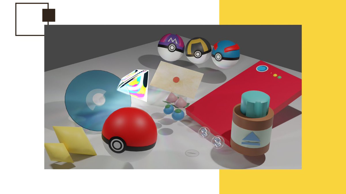 Com2WebTarbes's tweet image. 💻Nous continuons la série sur la présentation des projet 3D avec les compositions de Paoline, Clara et Jérémy. 
#Com2web #lpcom2web #blender