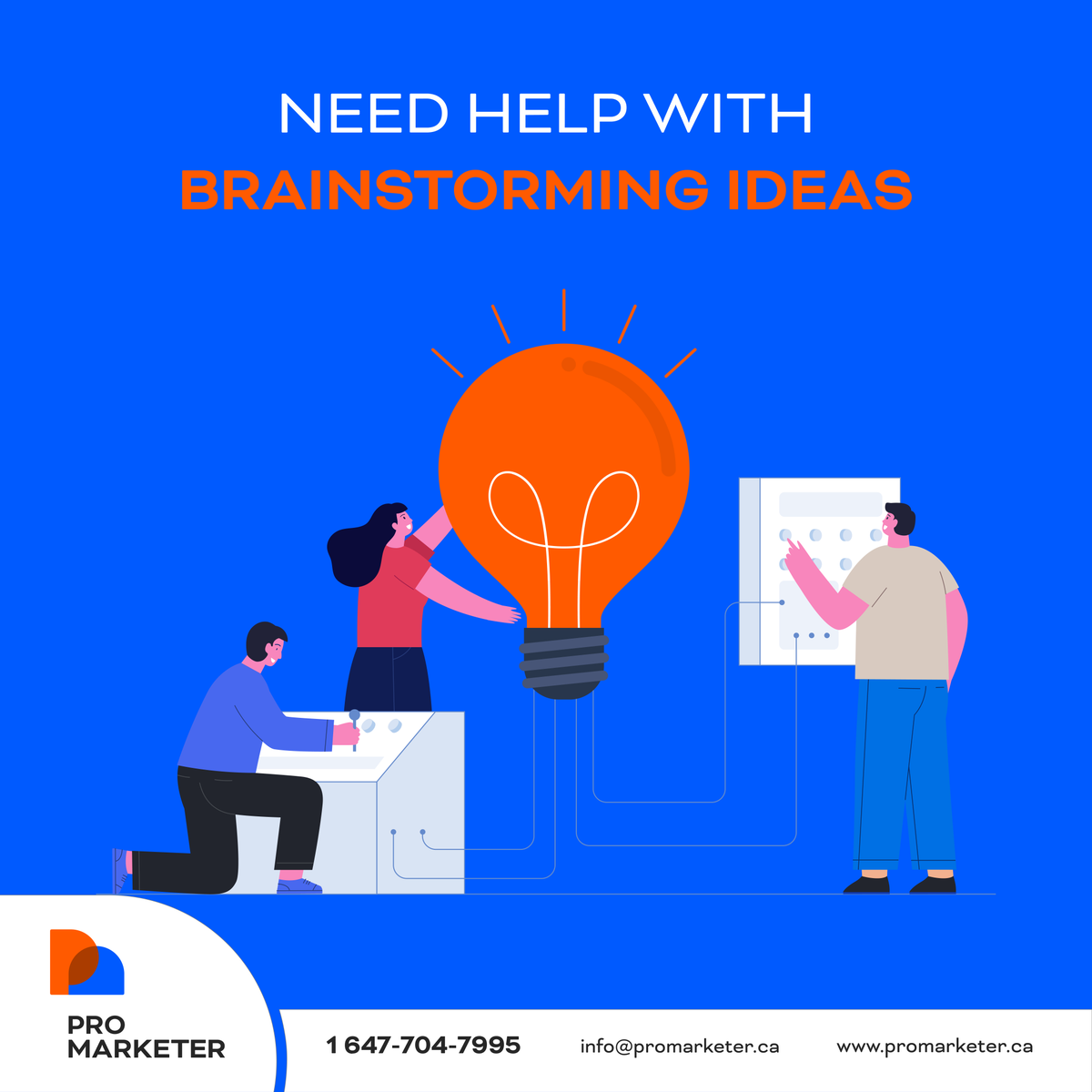 OnlyProMarketer's tweet image. You need to identify and target an audience, but how do you get started? This is where our social media branding professionals come in. We determine what your goal is and work with you to brainstorm creative and effective ideas.

#promarketer #brandingprofessionals