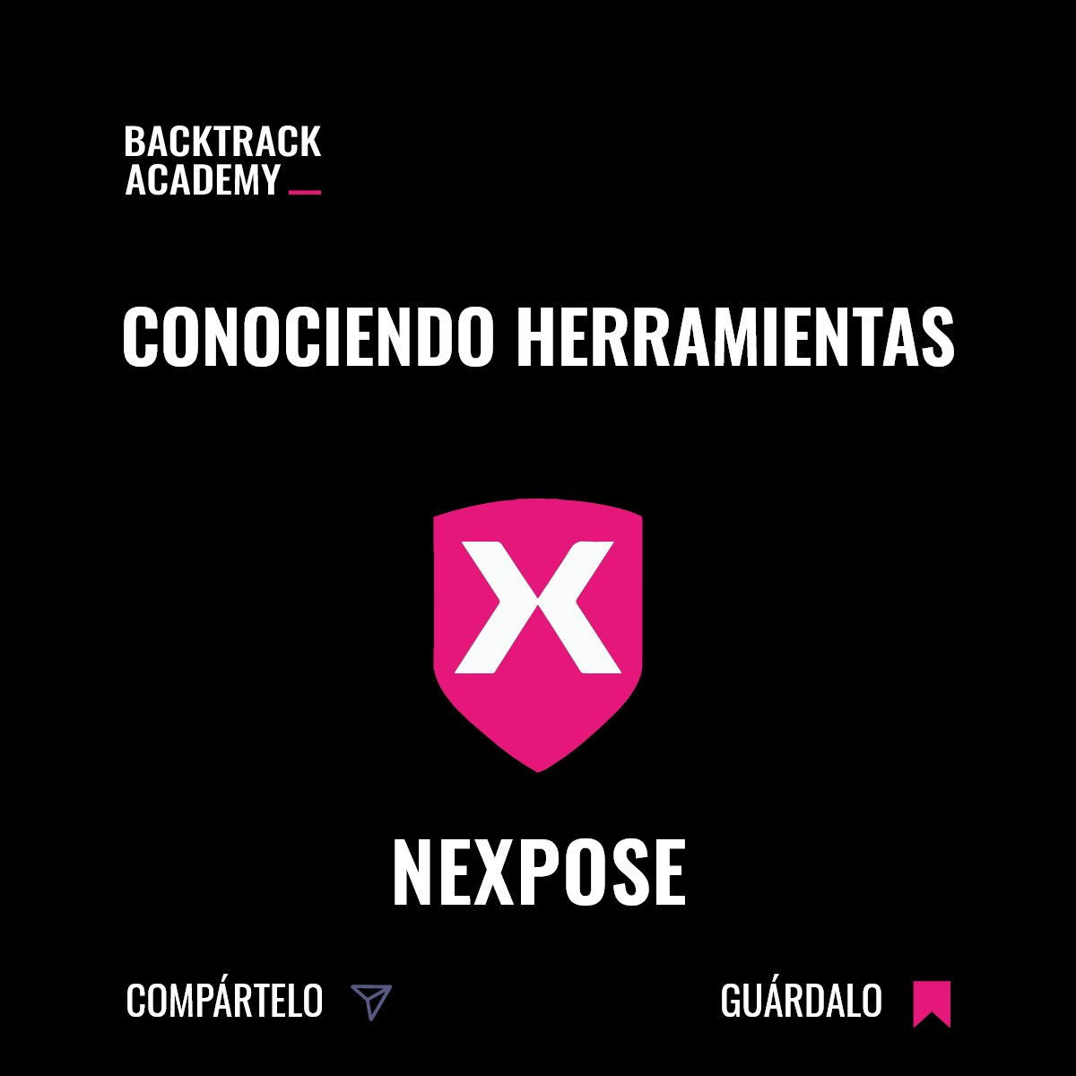 BackTrackAcadem's tweet photo. Nexpose permite ejecutar escaneos en búsqueda de vulnerabilidades host o red, permite escaneos mucho mas preciso con filtros por puertos, máquinas, segmentos de red, protocolos, etc.
Estudia más herramientas en https://t.co/3pOuzzvFfH
#Backtrackacademy #Nexpose #Rapid7 https://t.co/SGidwKG8Qy
