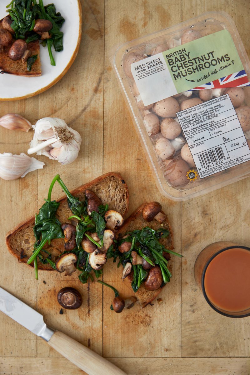 MushroomsRMagic's tweet photo. It’s #BlueMonday but there’s one way to battle these cold long nights…vitamin D enriched mushrooms!

With very little sunlight available, these mushrooms are the best (and healthiest) way to get your sunshine vitamin. So, get yours today from @marksandspencer🛒 https://t.co/2RTIq49200