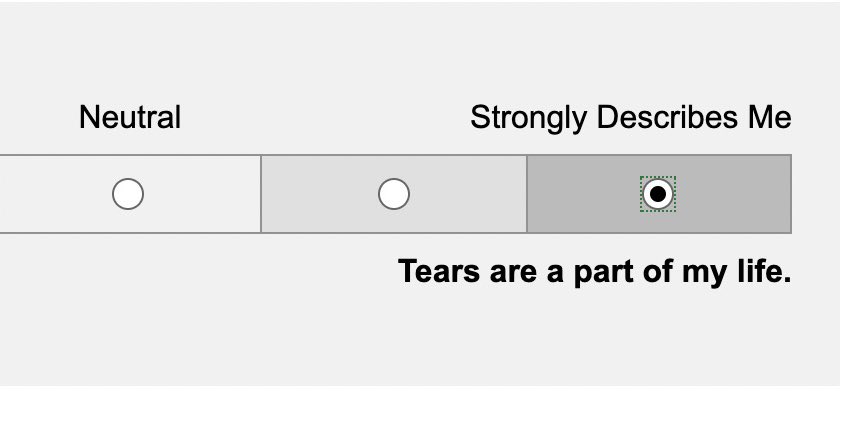 Residency in January as told by a question on my strength finder quiz: