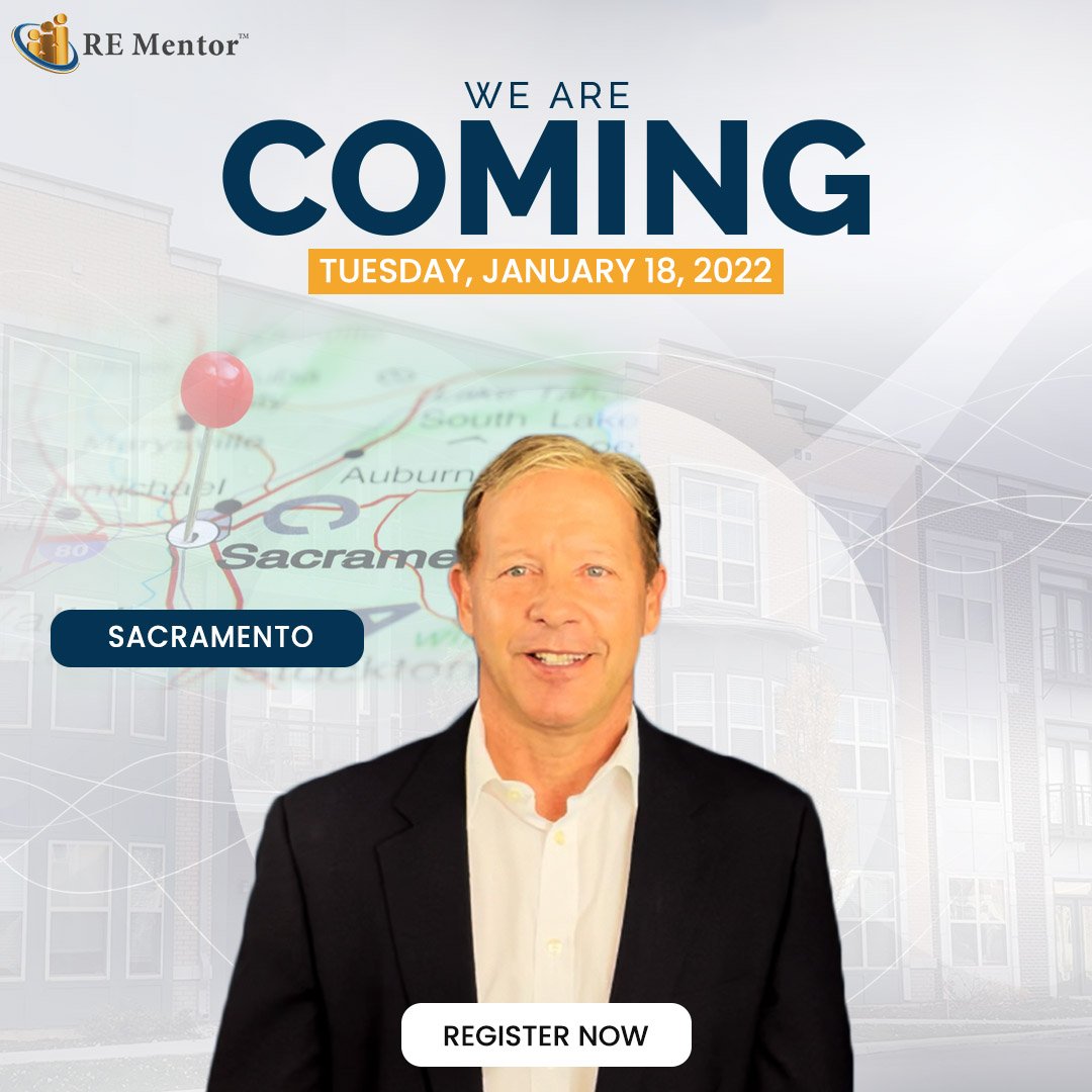 We Are Coming 
Sacramento, The Nation's Hottest Housing Market!
Whether you have no experience, little experience, or you're a seasoned investor we want to connect with you! 
Register Now: bit.ly/3qBICFk
#realestate #property #realestateinvesting #investement #investors