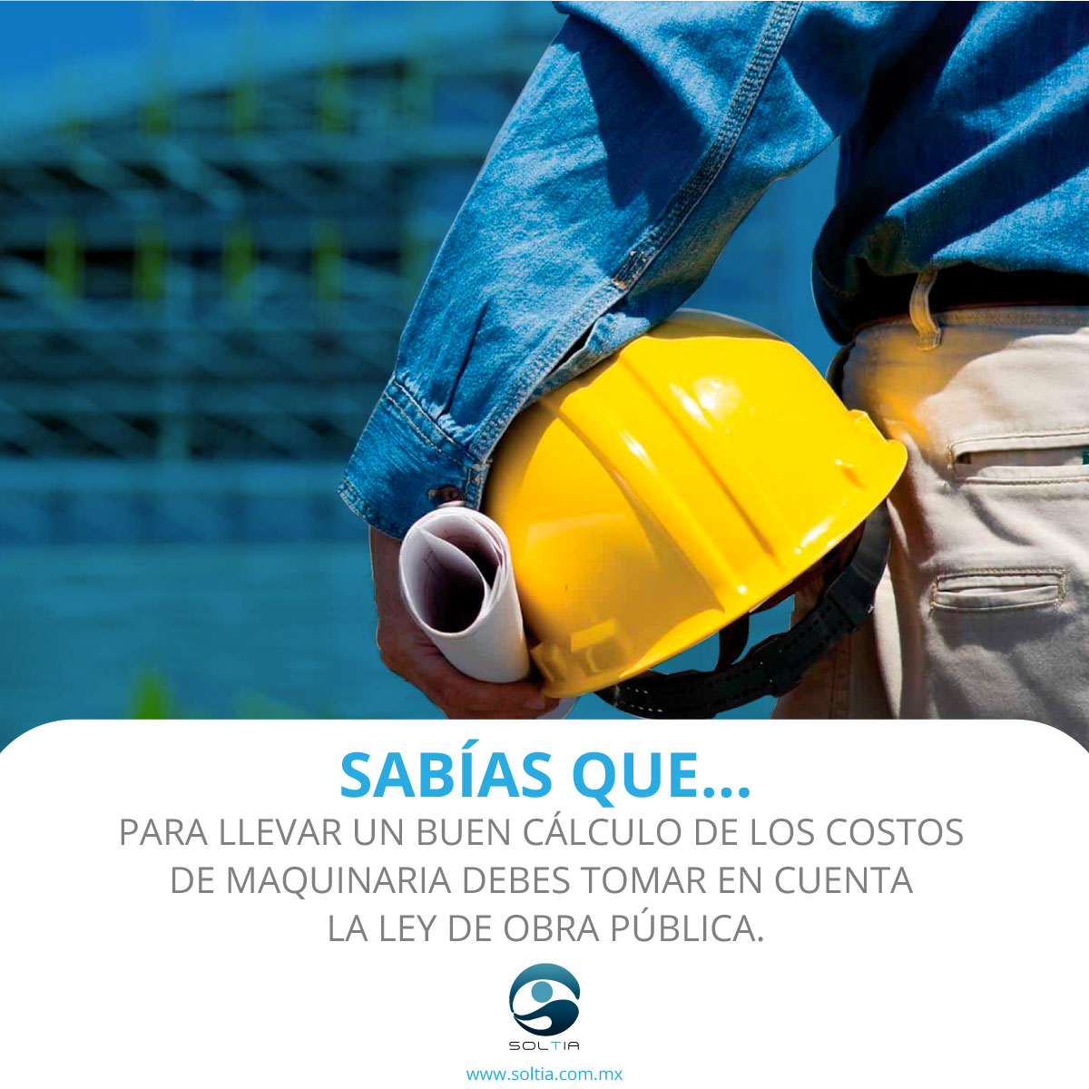 _SOLTIA's tweet photo. Consideraciones para calcular el costo de maquinaria: 

La Ley de Obra Pública y su reglamento, ya que especifican los detalles de cómo realizar este cálculo. Por ello, te traemos los artículos más importantes a considerar de esta ley: https://t.co/h6pSER315v https://t.co/CWUetdLxkj