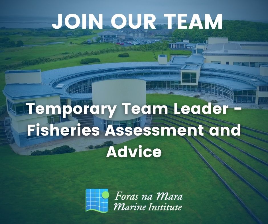 MarineInst's tweet photo. [JOB OPPORTUNITY] Temporary Team Leader - Fisheries Assessment and Advice
📌Lead a team which undertakes scientific survey programmes, stock assessments &amp; advice on sustainable #fisheries management. 
📅 Applications due 20th Jan 
👉 Job description at https://t.co/mCS8iRRjzP https://t.co/4CI4IyHp8n