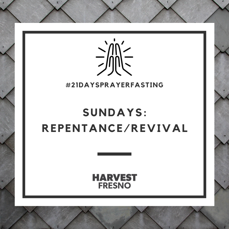 Let's join together for prayers of revival for our communities. #21daysprayerfasting 

Or do you presume on the riches of his kindness and forbearance and patience, not knowing that God's kindness is meant to lead you to repentance? [Romans 2:4 ESV]