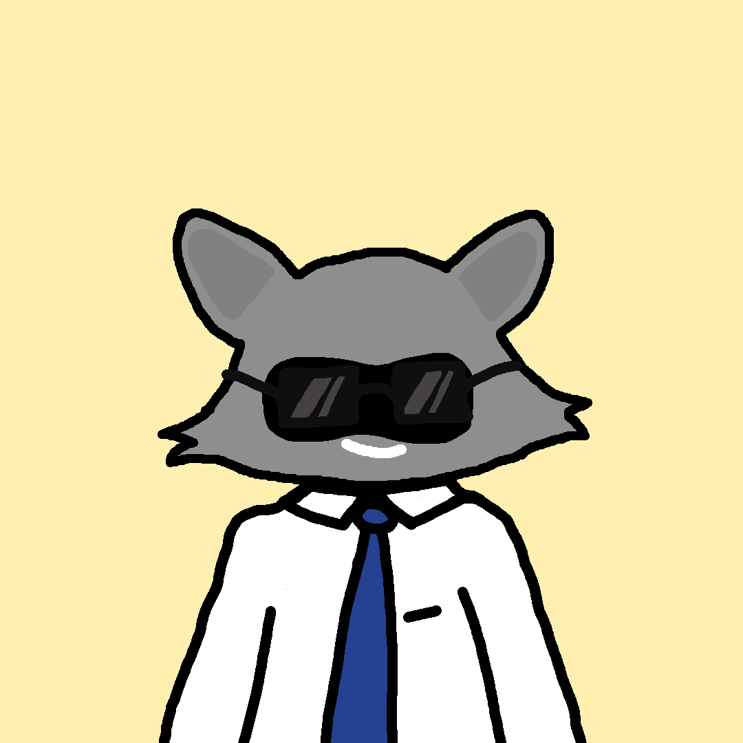DoodleRaccs's tweet photo. You think this Racc aced his interview??

#NFT #Ethereum #crypto #opensea https://t.co/I7JeRNJf7k