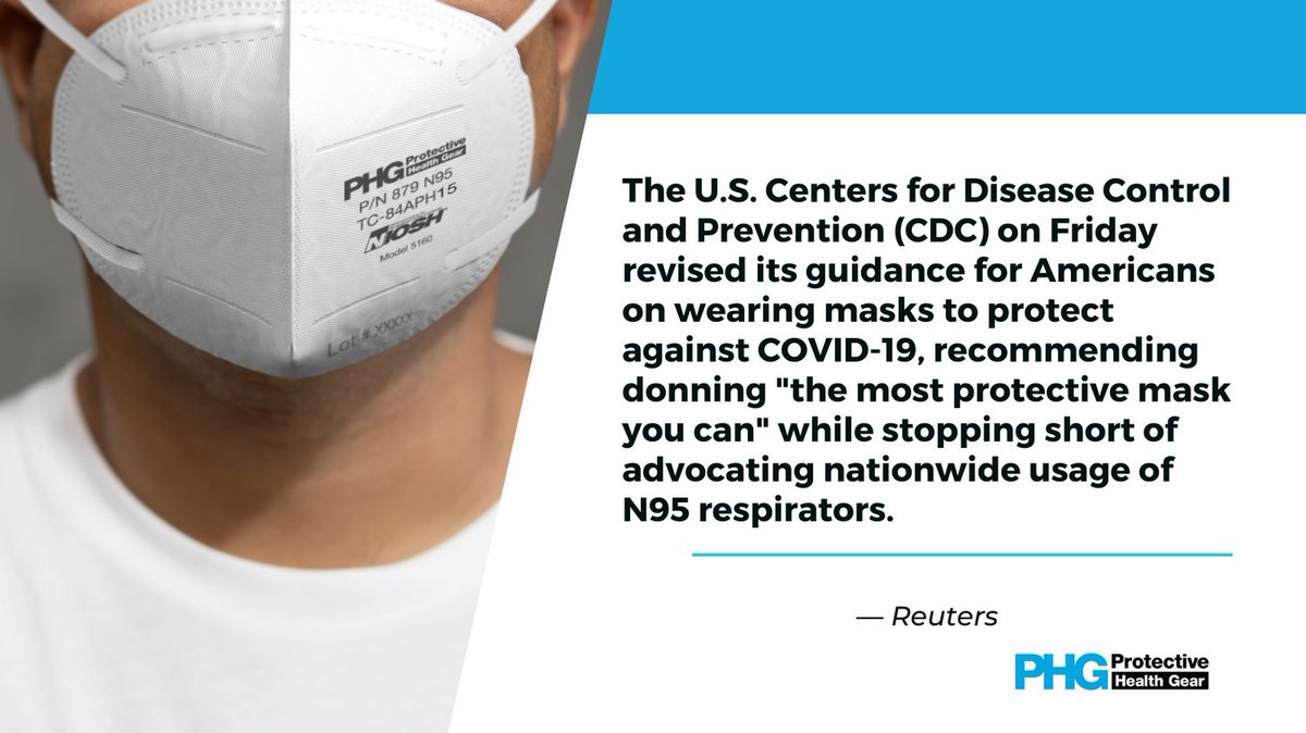 The CDC has updated its guidance, recommending "the most protective mask" for all Americans. Read more from @reuters

reuters.com/world/us/us-cd…