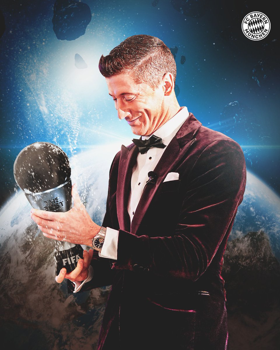✨🌍 FIFA-WELTFUẞBALLER! 🌍✨

Herzlichen Glückwunsch, Lewy! 🔴⚪

#TheBest #MiaSanMia <a href="/lewy_official/">Robert Lewandowski</a>