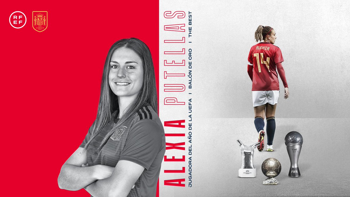 🏆 ¡ALEXIA PUTELLAS SE LLEVA EL #TheBest!

😳 Esto es histórico. Algo sin precedentes en el fútbol femenino español.

¿SOIS CONSCIENTES?

🇪🇸 <a href="/alexiaputellas/">Alexia Putellas</a>: Balón de Oro, mejor jugadora de la UEFA y ahora... THE BEST.

👏 ¡ORGULLO!

🔗 bit.ly/thebest_170122

#JugarLucharYGanar