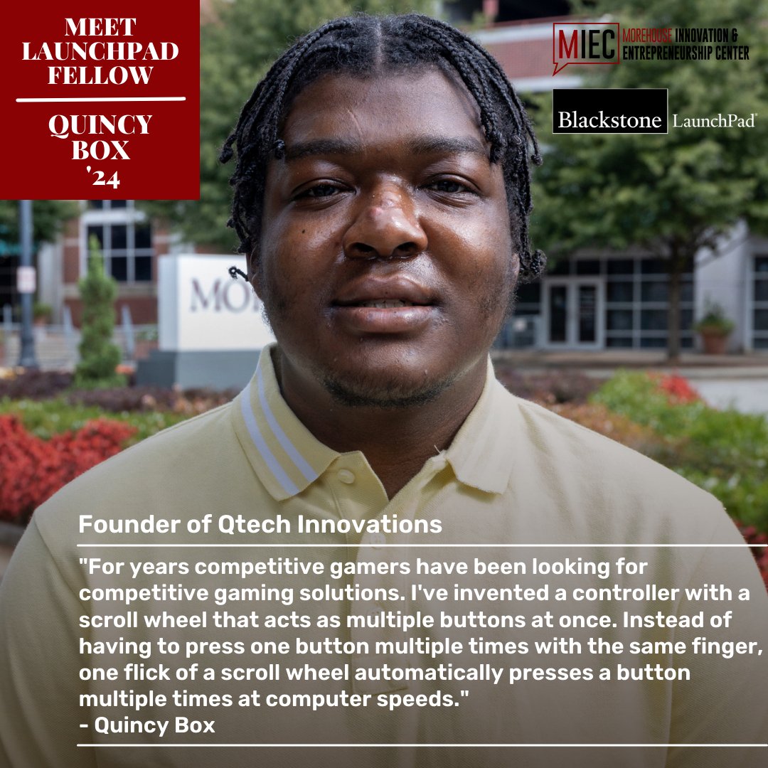miecenter's tweet photo. We're proud to present our Launchpad Fellows and their businesses. They've been working diligently while matriculating through Morehouse proving that if your dream is worth it, you shall achieve it. Congrats fellows!
#miecenter #entrepreneur #launchpadatMH #launchpadspelhouse https://t.co/L2TetsmnPp