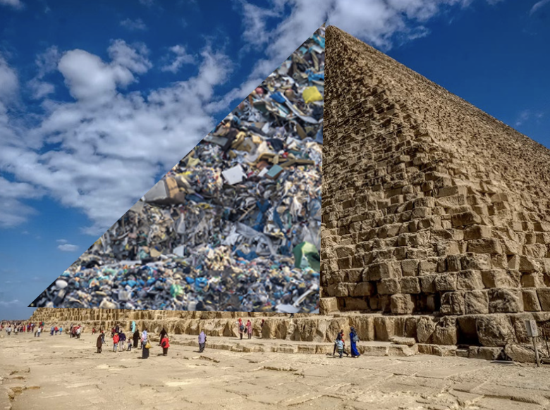 kylascan's tweet photo. "In 2020, retail returns produced nearly 6 billion pounds of waste. Some of that is packaging. But much of it is returned product that can’t be resold."

This is roughly half the weight of the Great Pyramid of Giza, for context. In *just* retail return waste. For one year!! https://t.co/vzRABkzbJX
