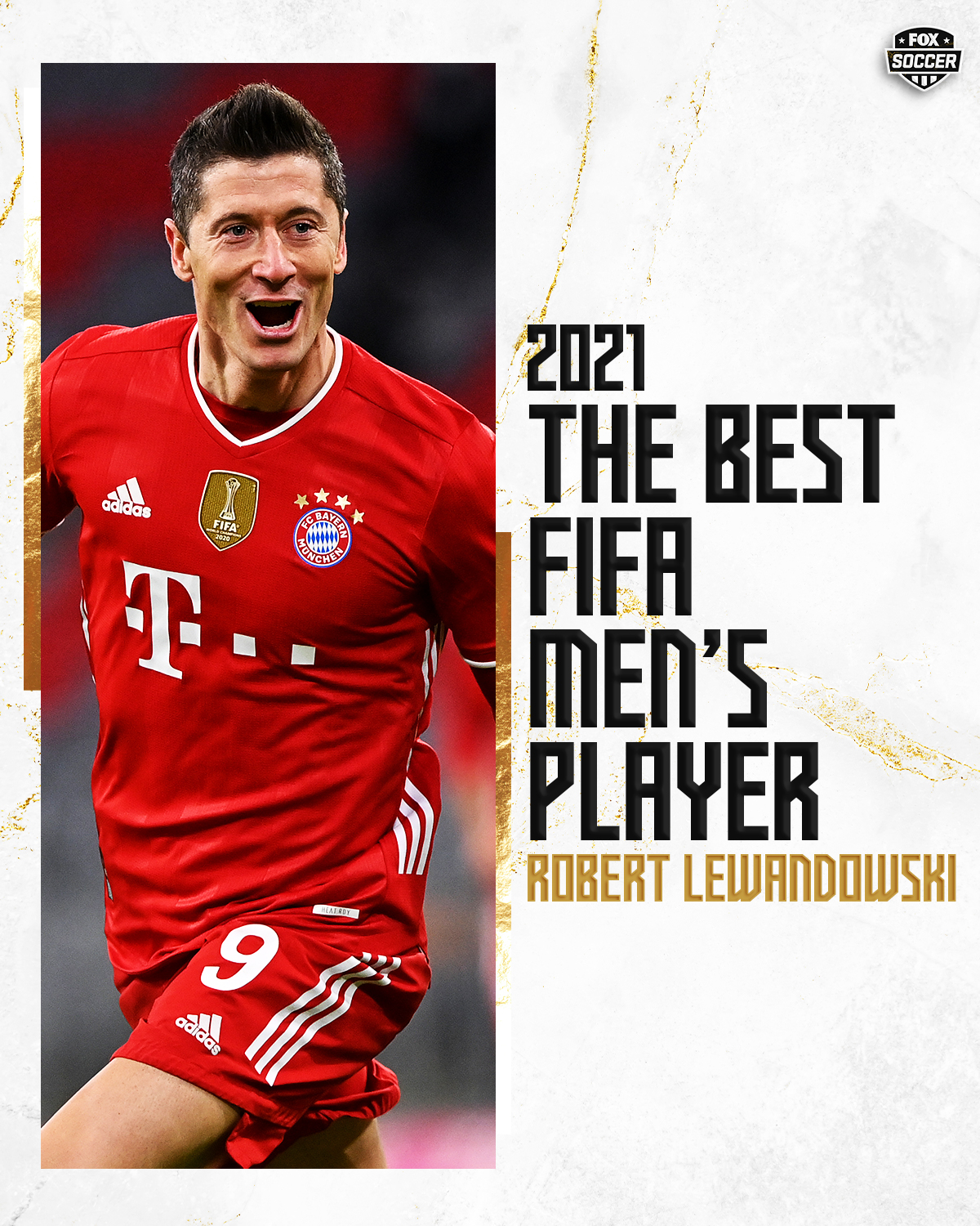 Lewandowski é eleito pela FIFA o melhor jogador do mundo de 2020