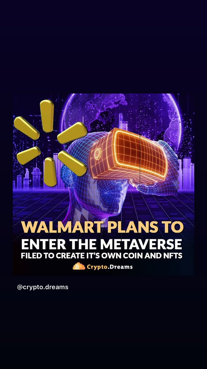 CryptoBang10's tweet photo. Credit: @crypto.dreams 

Follow us: @crypto__bang 

#walmart #walmartclearance #walmartdeals #walmartfashion #walmarthome #walmartcouponing #walmartclearancefinds #walmartstyle #walmartbeautybox #walmartbeauty #walmartfind #walmartcanada #walmarthaul #walmartshopping https://t.co/zEHwyBtDIV