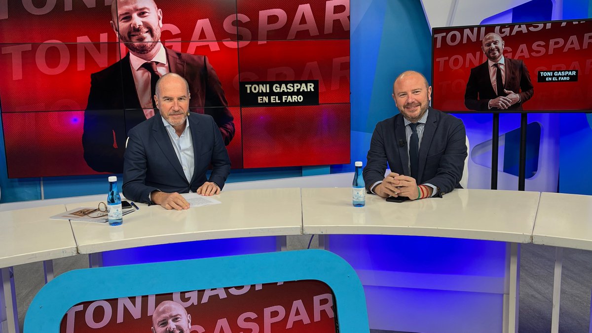 🔵 ¡Empezamos ya! Hoy <a href="/LuisMotes/">luismotes</a> enciende #ElFaroLa8 con <a href="/ToniGasparRamos/">Toni Gaspar Ramos</a>, Presidente de la <a href="/dipvalencia/">Diputació de València</a>. Nos puedes ver en tu 📺 y a través de tu 📱💻en laocho.tv 🔵