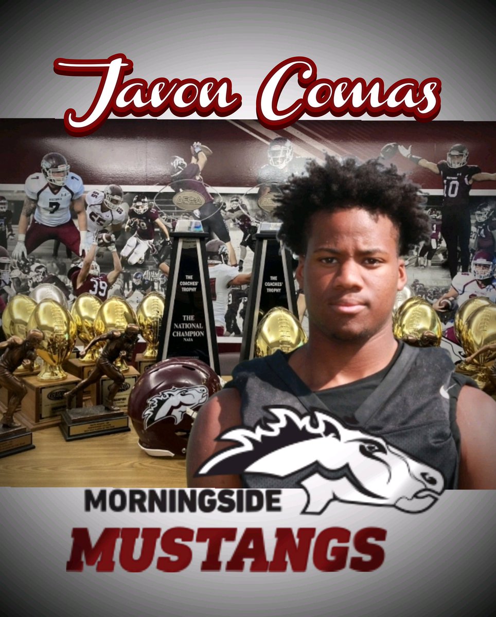 After a long conversation with coach <a href="/MsideFootball/">Morningside University Football</a> I’m blessed to receive my first offer to continue my education and play college football. Thank you coach <a href="/NickMonica63/">Coach Nick Monica 63</a> <a href="/coach_lozano/">CoachLo</a> <a href="/coachmetty/">Coach Metzger</a>