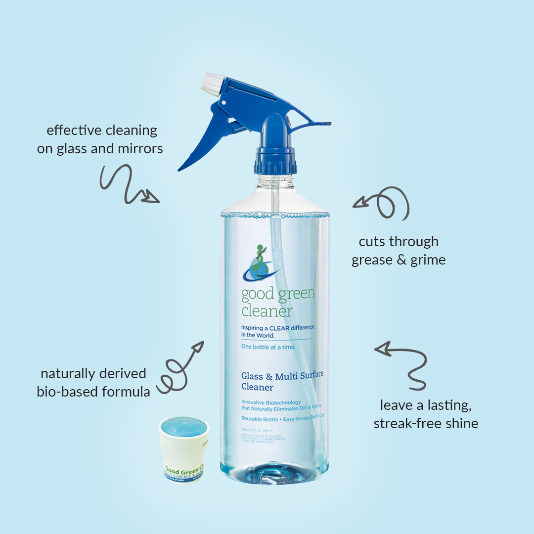 goodgreenclean's tweet photo. Our Glass &amp; Multi Surface cleaner is perfect for keeping any surface crystal CLEAR. ✨

Use it on your fridge and sink, even on tables and carpets! ✅

🚚FREE Shipping!🚚

https://t.co/prlhPyHlws

#multisurfacecleaner #glasscleaner https://t.co/cfOsA4HHAu