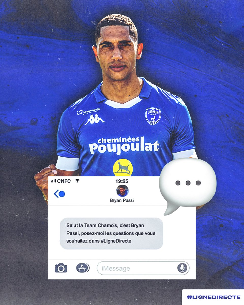 ChamoisStFlo's tweet photo. 👋 Amis supporters, pour bien lancer la semaine, on lance notre premier #LigneDirecte 📲
👉 Posez vos questions à Bryan Passi sous ce tweet ⤵️
Il répondra aux meilleures d’entres elles dans une vidéo qui sortira très prochainement 👋
Alors, à vos questions 💙 https://t.co/ZWxmhy83q6