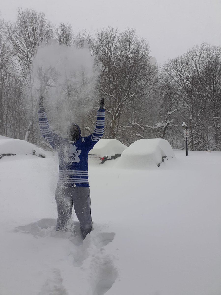 Did I do it right <a href="/KingJames/">LeBron James</a> ? #Snowday #ONStorm