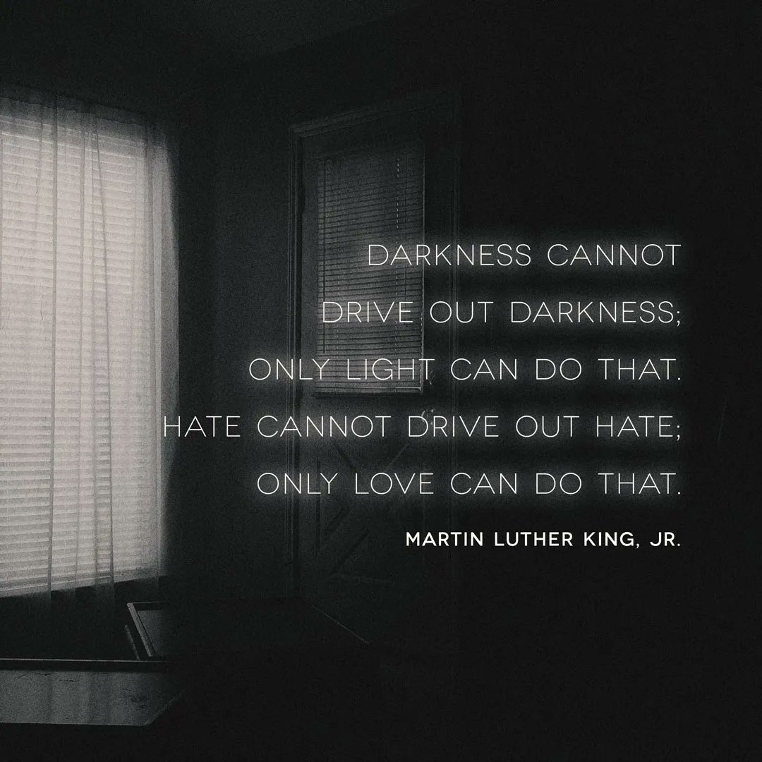 As we celebrate MLK Jr Day, let’s remember Romans 12:27…”Never pay back evil with more evil.”

#MLKDay2022 #TeamFCA #FCAEvery #NMTNFCA #driveouthate #replacehatewithlove