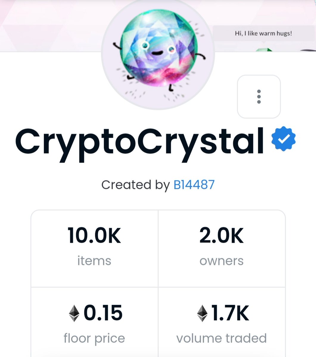 bishwando's tweet photo. Erm, just breaking it to crypto twitter that the historic Crypto Crystal #NFTs from 2018 include TUNGSTEN and the floor is f low.
#CryptoCrystal #CryptoBots 
#CryptoSkulls 

@_cryptocrystal @LeonidasNFT https://t.co/HgR8W9BugD