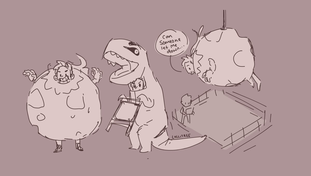 lollitree_art's tweet image. Bonus sketches ✨✨