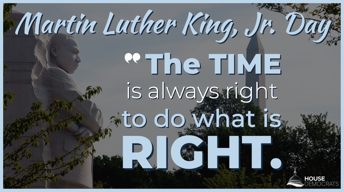 This #MLKDay, let us honor the life and legacy of Dr. King, and recommit to doing what is right and creating a more fair and equitable society for everyone.