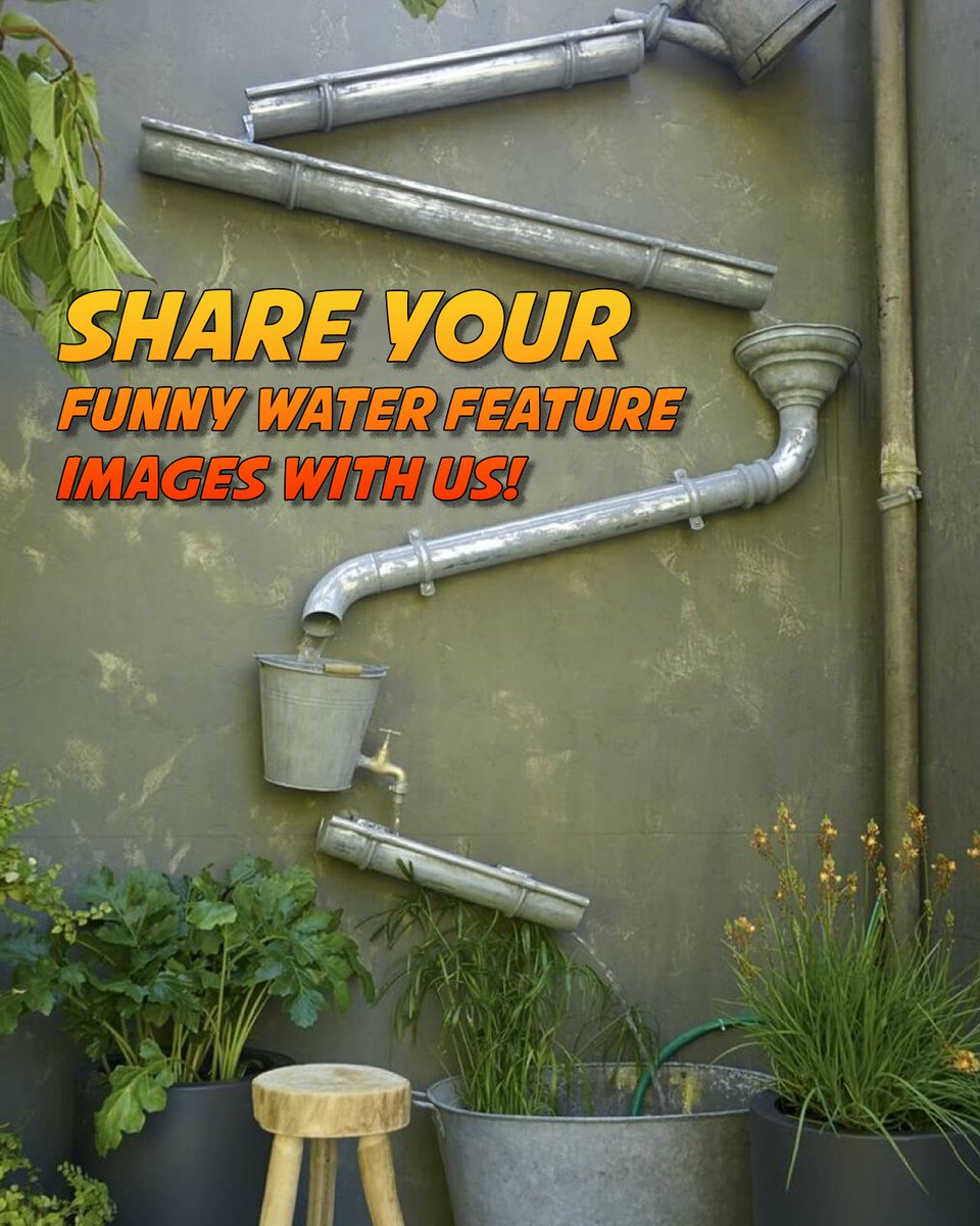 Share your funny water feature build moments with us!