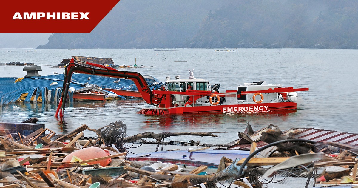 amphibex's tweet photo. With its versatile #mechanical arm &amp; phenomenal #pumping capacity the #Amphibex INTERVENTION PACK is the perfect solution for all your natural disaster needs! Find out more at: https://t.co/4Js99jkLN3

 #dredging  #dredgingmachine #versatility #disasters #ecology #environment https://t.co/gZE1SDpTcp