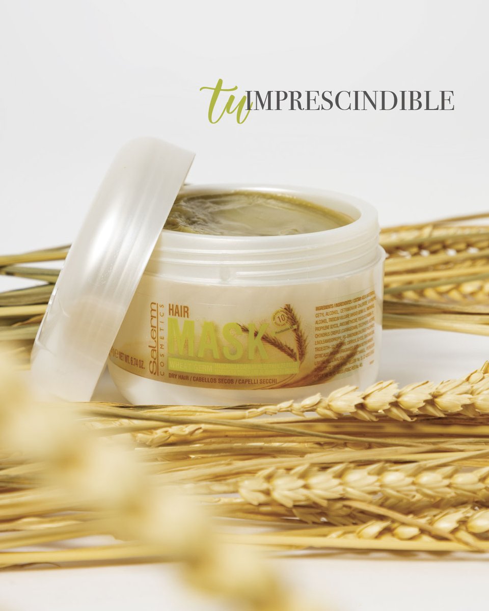 Sabemos que MASCARILLA GERMEN DE TRIGO es uno de los productos que más ama tu melena.💛
✔︎ Nutrición.
✔︎ Hidratación intensiva.
✔︎ Suavidad.
✔︎ Vitalidad.
Tu imprescindible para el cuidado de tu cabello.⭐️
▶️ salerm.com/productos/trat…