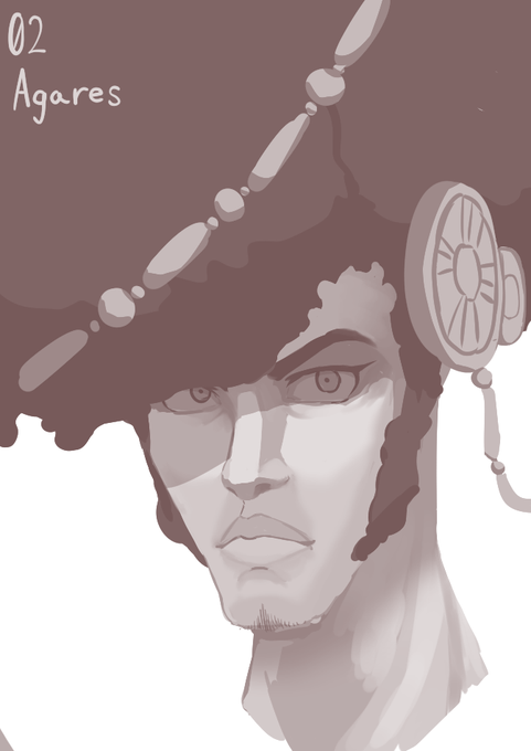 アガレス描いた 