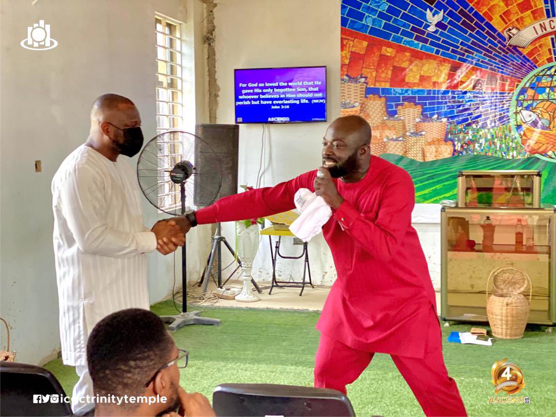 ICGC_Trinity's tweet photo. ASCEND 2022 - The Thanksgiving Service for our 4th Anniversary Celebration was an awesome climax to 7 days of prayer and fasting. We were blessed by the ministry of Pastor Philip Opoku Nelson.
The Lord visited us indeed!!!#Ascend2022 #WeAreICGC #TrinityTemple https://t.co/chj9gIBEgb