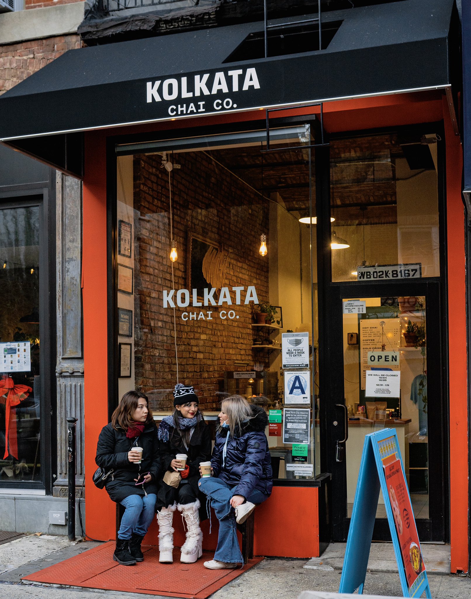 This Indo-American Brothers’ Desi Chai Store in the New York City is