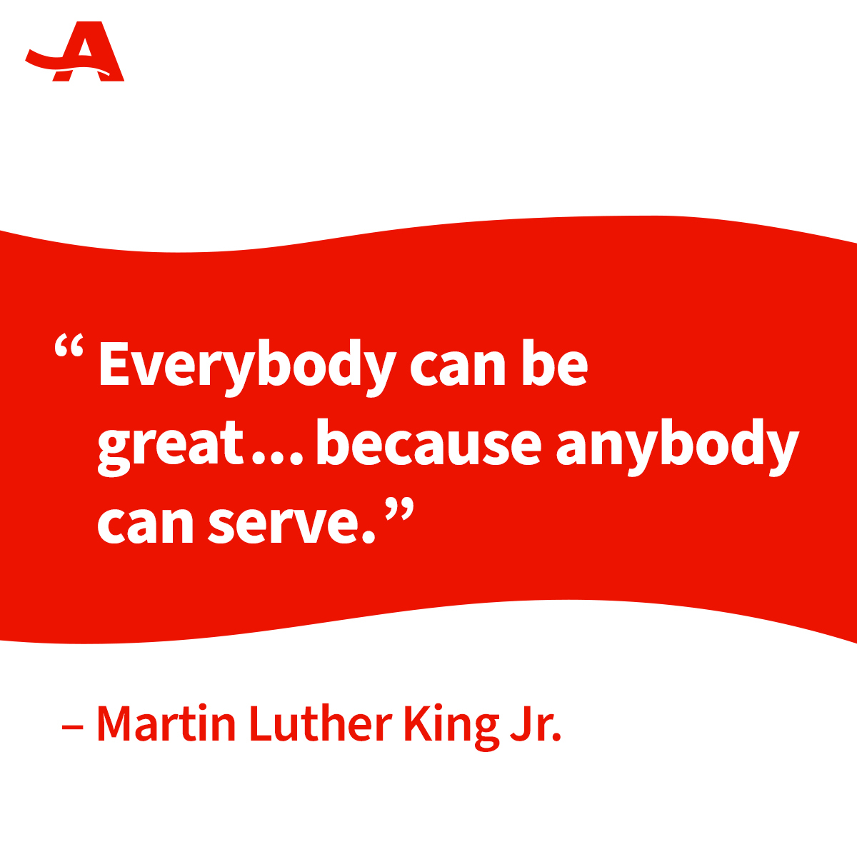 AARP's tweet photo. Today we honor the remarkable life and legacy of Martin Luther King Jr. It’s a day for reflection, inspiration, and to take action against injustice in all its forms https://t.co/dTtK4TCRfg