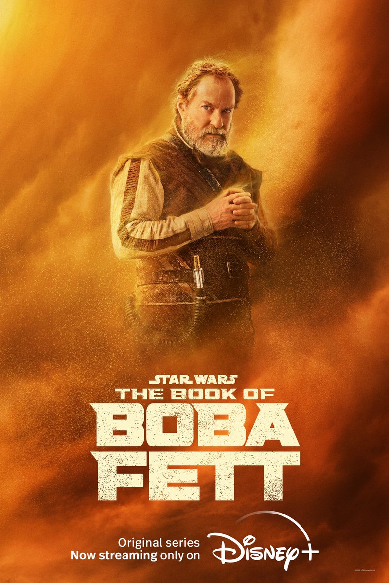 Nuevos pósters de #TheBookOfBobaFett.