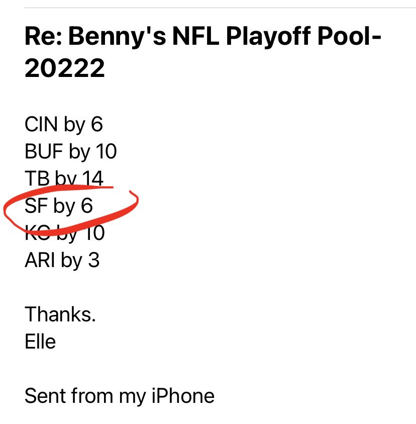 montana_to_rice's tweet photo. We’ll look at that 👀 
#playoffpool
#FTTB https://t.co/J5gOlAK8Dk