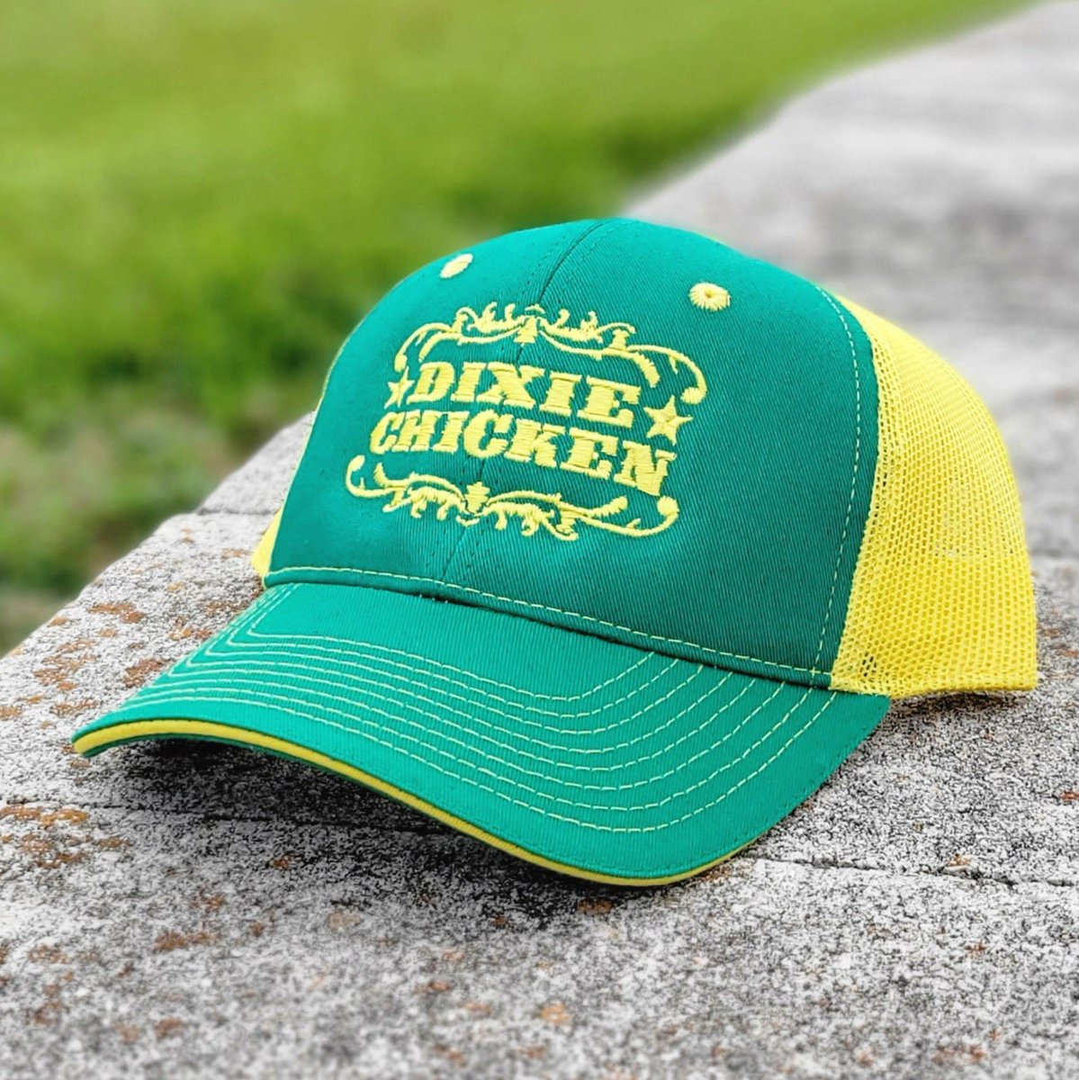 thedixiechicken's tweet photo. Keep the sun out of your eyes with any one of our awesome #DixieChicken hats! We've got a variety of colors and styles. #OnlineStore https://t.co/oKRxSs7vev https://t.co/ukhoJCbvdO