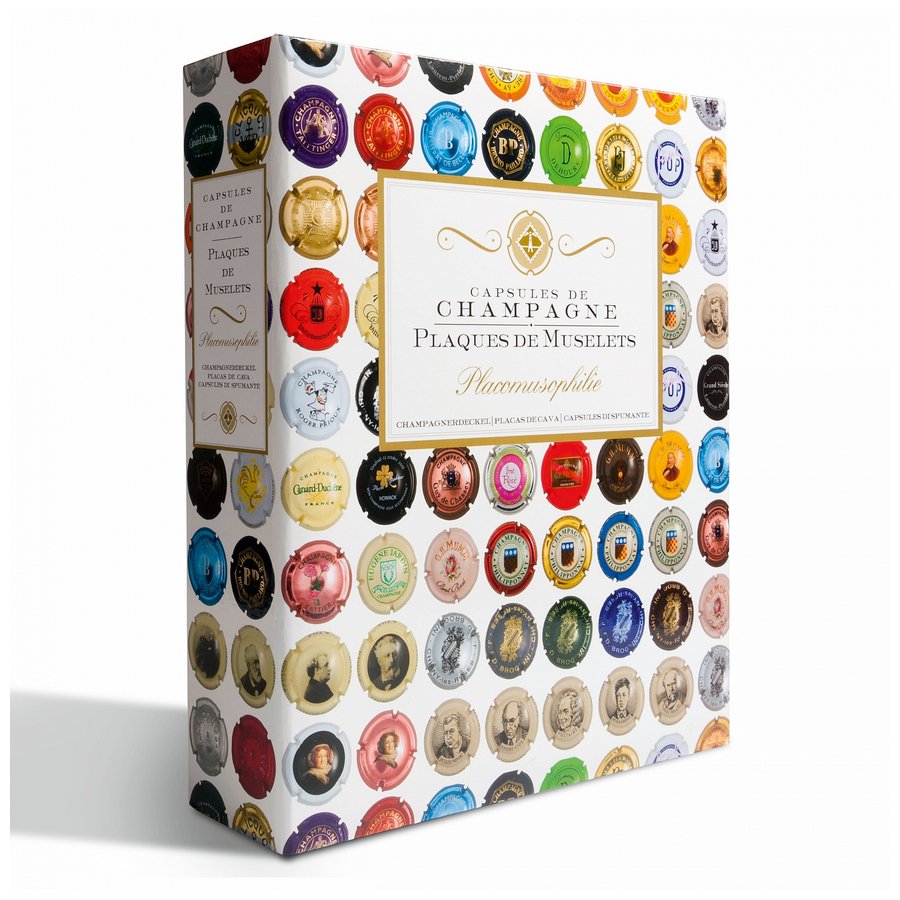 filatelicly's tweet image. #Leuchtturm album Grande #CHAMPAGNE  inclusive 5 black sheets for the secure and attractive storage of your Champagne bottle caps. The perfect gift for Champagne lovers  bit.ly/3vYfxVC 
We ship worldwide! #muselets #placomusophilie