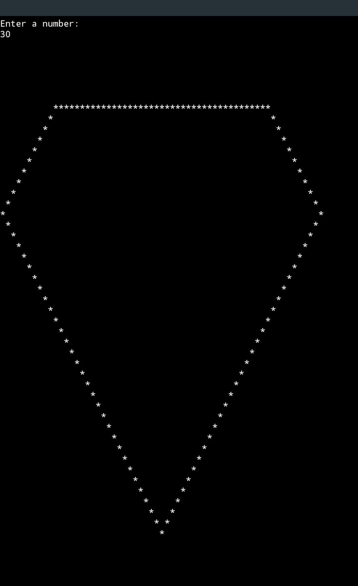 codewithsandhan's tweet image. 💻⌨️ diamond structure in #c #programming #languages
Click for try:-
codewithsandhan.blogspot.com/2022/01/diamon…