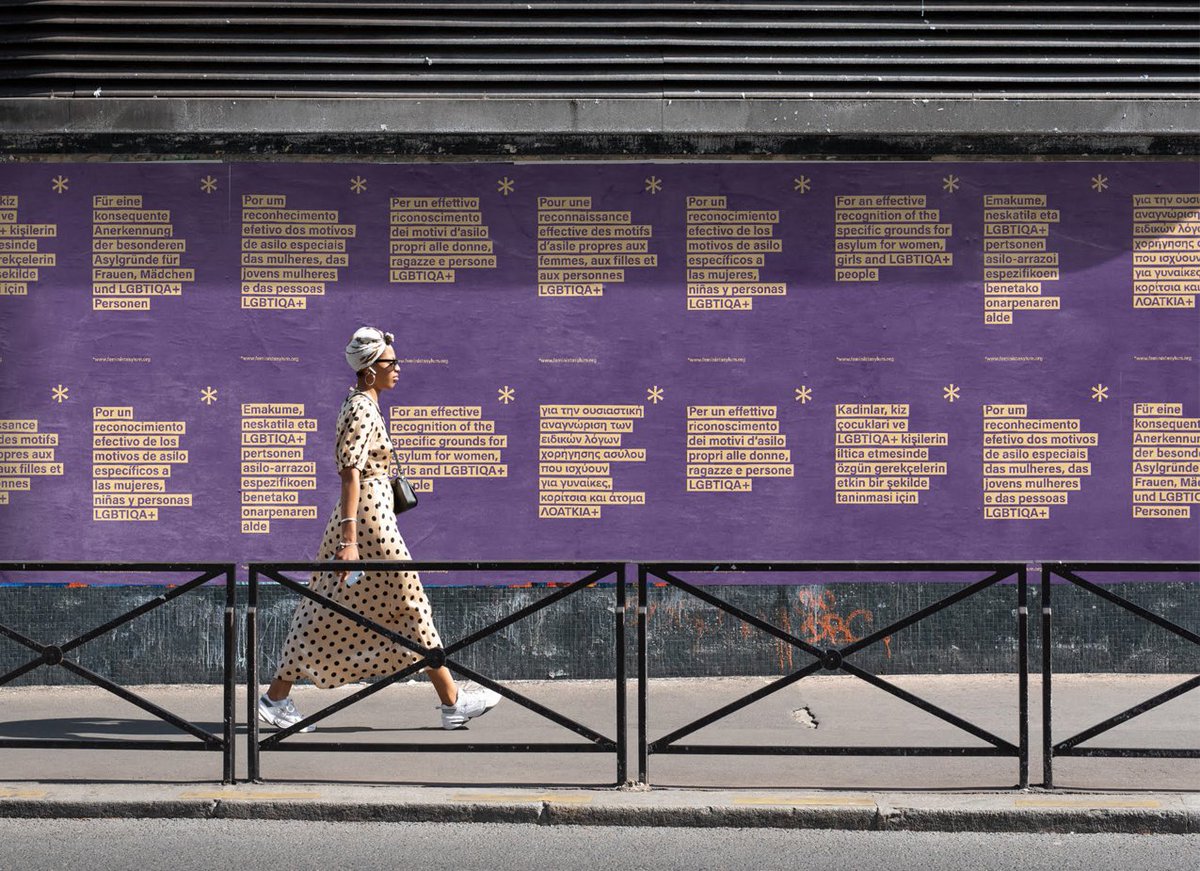 Jetzt die europaweite Petition unterschreiben!
feministasylum.org
Für eine konsequente Anerkennung der besonderen Asylgründe für Frauen, Mädchen und LGTBIQ+ Personen
#Feminism #Asyl #feministasylum