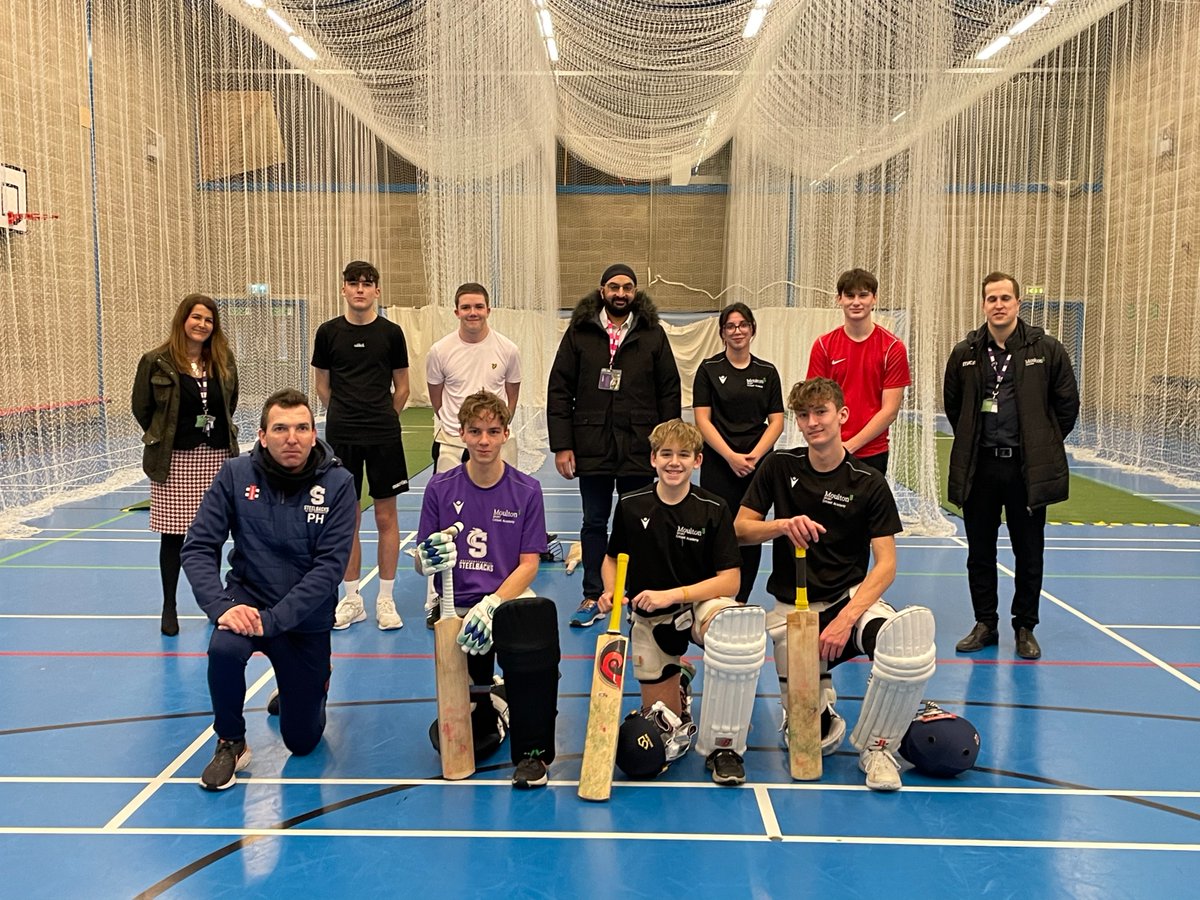 We were thrilled to welcome @MontyPanesar to College today to speak to our Cricket Academy. They had a super question &amp; answer session and even got to face off against him in the nets. This was an incredible opportunity, thank you Monty #MoultonMade