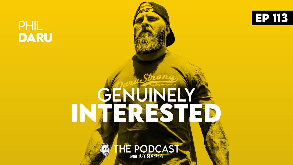 New episode with <a href="/DaruStrong/">Phil Daru</a> is live!!

Phil was getting a tattoo throughout the entire episode and still crushed it delivering a highly entertaining &amp; insightful episode 

Check it out👇👇
podcasts.apple.com/us/podcast/the…